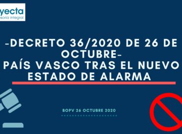 NUEVO ESTADO DE ALARMA PAIS VASCO