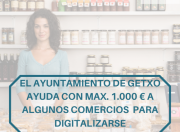 GETXO AYUDA A LOS COMERCIOS